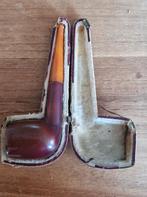 Oude pijp in etui., Ophalen of Verzenden, Gebruikt, (Water)pijp