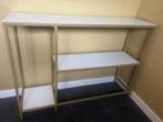 Mooie sidetable, Ophalen of Verzenden, 25 tot 50 cm, Rechthoekig, Glas