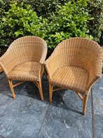 Twee rotan stoeltjes.  Gebruikt maar in goede staat., Ophalen, Gebruikt, Kunststof, Twee