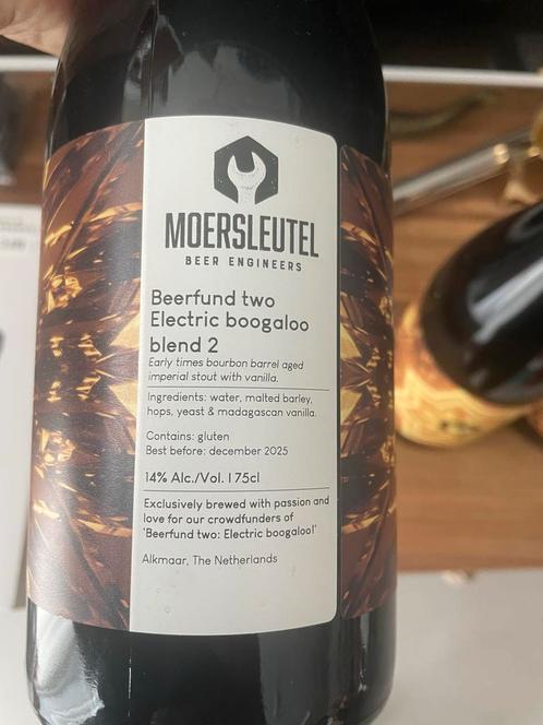 Moersleutel Electric Boogaloo Blend 2 x3, Verzamelen, Biermerken, Nieuw, Overige typen, Overige merken, Ophalen of Verzenden