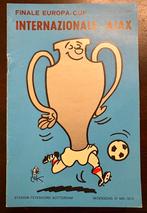 Ajax Inter Programmaboekje Origineel uit 1972, Verzamelen, Ophalen of Verzenden, Zo goed als nieuw, Ajax