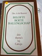 Belofte, Boete, Ballingschap - Calvijn, Boeken, Ophalen of Verzenden, Gelezen, Christendom | Protestants
