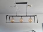 Industriële hanglamp met 3 lampen, Ophalen of Verzenden, Zo goed als nieuw, Industrieel, Metaal