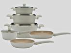 10 delig pannenset (NIEUW IN DOOS), Huis en Inrichting, Keuken | Potten en Pannen, Pannenset, Pannenset, Nieuw, Pannenset