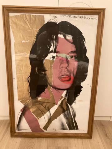 Lithografie Andy Warhol “Mick Jagger”