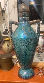 Gropello Fles met koperglazuur, Ophalen of Verzenden