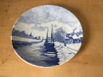 Delfts blauw wandbord Louis Apol, Ophalen of Verzenden