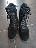 Hush Puppies suède veterlaarzen zwart, maat 39, Zwart, Lage of Enkellaarzen, Ophalen of Verzenden, Zo goed als nieuw