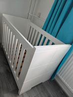 Mooie witte glans Ledikant van het merk Interbaby te koop!, Ophalen of Verzenden, Zo goed als nieuw, Jongetje of Meisje