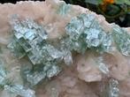 Apofylliet op stilbiet AAA, Verzamelen, Mineralen en Fossielen, Ophalen of Verzenden