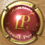 Champagnecapsule LAURENT-PERRIER lichtbordeaux & goud nr. 39, Ophalen of Verzenden, Nieuw, Frankrijk, Champagne