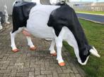 Mooie sculptuur van een grazende koe, Ophalen of Verzenden, Nieuw, Kunststof, Dierenbeeld
