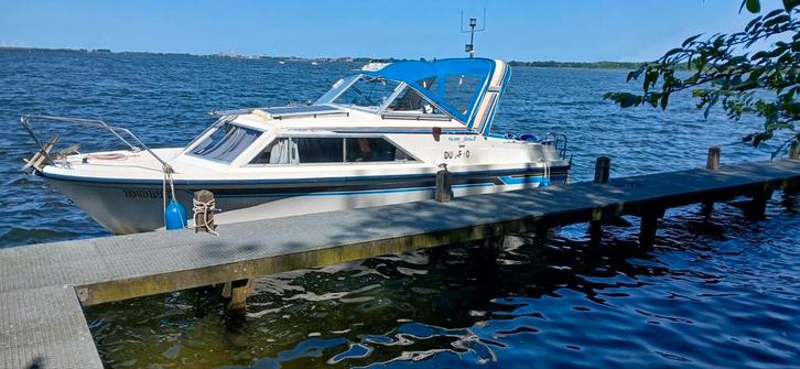 Polaris Beta S met boegschroef !, Watersport en Boten, Motorboten en Motorjachten, Gebruikt, Polyester, 6 tot 9 meter, Diesel