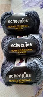 Scheepjes Noorse sokkenwol 3 bollen, Hobby en Vrije tijd, Breien en Haken, Ophalen of Verzenden, Nieuw, Breien of Haken, Wol of Garen