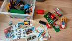 Vintage Lego jaren '70 trein met rails en stad etc, Complete set, Gebruikt, Lego, Ophalen