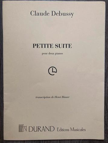 Claude Debussy PETITE SUITE pour deux pianos beschikbaar voor biedingen