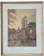 Hendrik de Laat (1900-1980) - kleurenets Amsterdam 1940, Ophalen