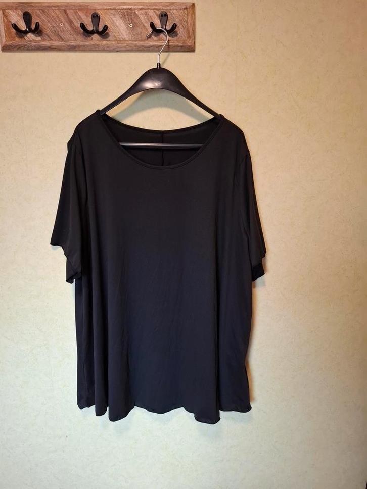 Zwarte oversized top SHEIN – maat 5XL (54), Kleding | Dames, Grote Maten, Zo goed als nieuw, Shirt of Top, Zwart, Ophalen of Verzenden