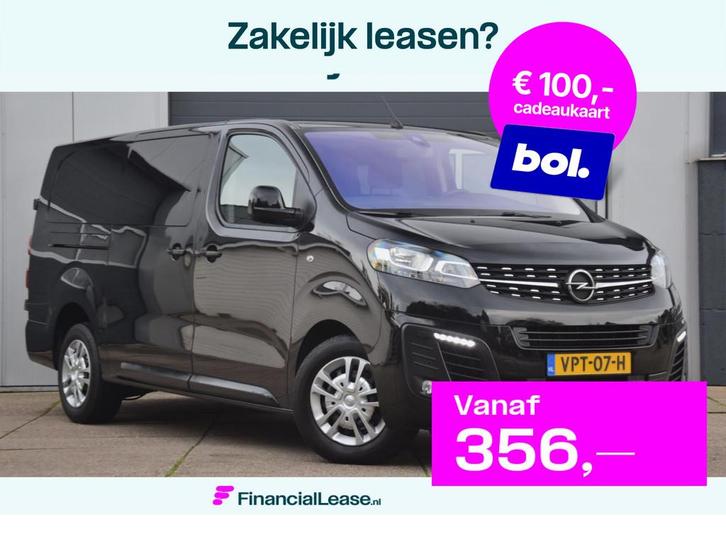 Opel Vivaro 2.0 CDTI L3H1 DC Innovation TREKHAAK/APPLE CARPL, Auto's, Bestelauto's, Bedrijf, Lease, Financial lease, ABS, Achteruitrijcamera