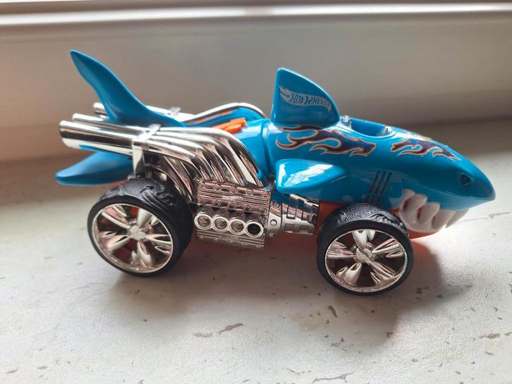 Hot Wheels Sharkruiser - Haaienauto, Kinderen en Baby's, Speelgoed | Speelgoedvoertuigen, Gebruikt, Ophalen of Verzenden