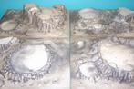 Vintage maanlandschap Germany by Eco miniatuur, Ophalen of Verzenden, Gebruikt, 1:35 tot 1:50, Diorama