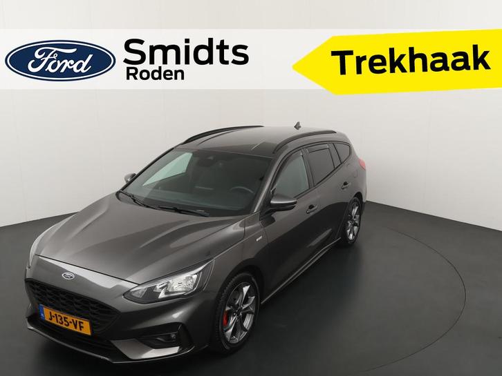 Ford FOCUS Wagon EcoBoost Hybrid 125 pk ST Line | Trekhaak |, Auto's, Ford, Bedrijf, Te koop, Focus, ABS, Achteruitrijcamera, Airbags