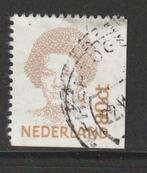 Nederland 1991 1489M Beatrix 80c Rechts/Onder ong, Gest, Postzegels en Munten, Postzegels | Nederland, Na 1940, Ophalen of Verzenden