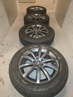 VW Tiguan Merano Velgen 215 65 17 winterbanden, Auto-onderdelen, Velg(en), 17 inch, Personenwagen, Gebruikt