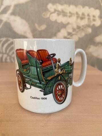 Villeroy & Boch mok – Cadillac 1906 – vintage oldtimer mokt beschikbaar voor biedingen