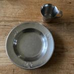 Vintage Gero Zilmeta kinderbord kinderbeker eekhoorn, Antiek en Kunst, Ophalen of Verzenden