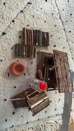 Hamster huisjes, Ophalen of Verzenden, Gebruikt