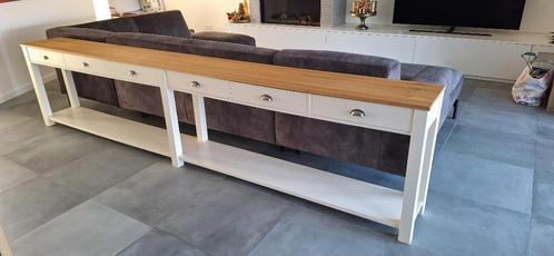 Site Table, Huis en Inrichting, Tafels | Sidetables, Zo goed als nieuw, 25 tot 50 cm, 200 cm of meer, Rechthoekig, Grenenhout