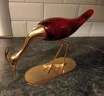 Mooie Messing kraanvogel 22,5cm h x 35cm l, Ophalen