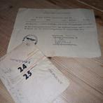 Feldpost 17855 geopend door Polizei + Bescheinigung 1941, Ophalen of Verzenden, Landmacht, Duitsland