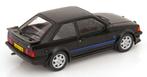 Jsn MCG 1:18 Ford Escort MK III RS Turbo 1985 zwart, Hobby en Vrije tijd, Overige merken, MCG, -, Nieuw
