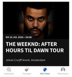 2 staanplaats tickets The Weeknd Amsterdam 16 juli 2026, Tickets en Kaartjes, Concerten | R&B en Hiphop, Eén persoon, Juli