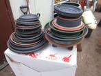 partij schaaltjes voor onder de potten, Tuin en Terras, Bloembakken en Plantenbakken, Ophalen, Kunststof, Gebruikt, Minder dan 30 cm