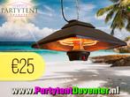 Feestje! Hangende heater tehuur + evt Party tent 6x3 etc., Ophalen, Nieuw