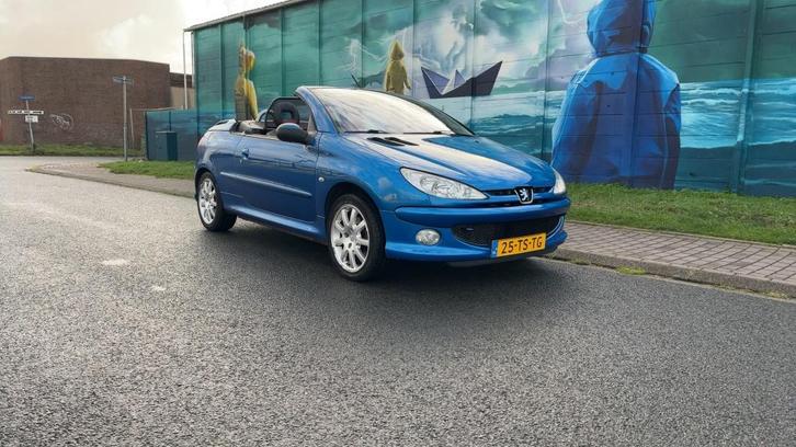 Peugeot 206 CC 1.6-16V, Auto's, Peugeot, Bedrijf, ABS, Airbags, Boordcomputer, Elektrische buitenspiegels, Elektrische ramen, Mistlampen