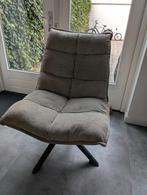 Draai fauteuil Clayton, Huis en Inrichting, Fauteuils, Ophalen, 75 tot 100 cm, Zo goed als nieuw, Stof