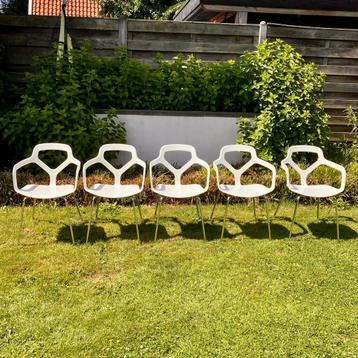 Set van 5 designer stoelen Desalto Trace SCHERP GEPRIJSD beschikbaar voor biedingen