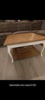 Salon tafel, Huis en Inrichting, Tafels | Sidetables, 25 tot 50 cm, 100 tot 150 cm, Rechthoekig, Zo goed als nieuw