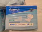 2x Attends Flex 10 all-in-one voor incontinentie, Ophalen, Nieuw