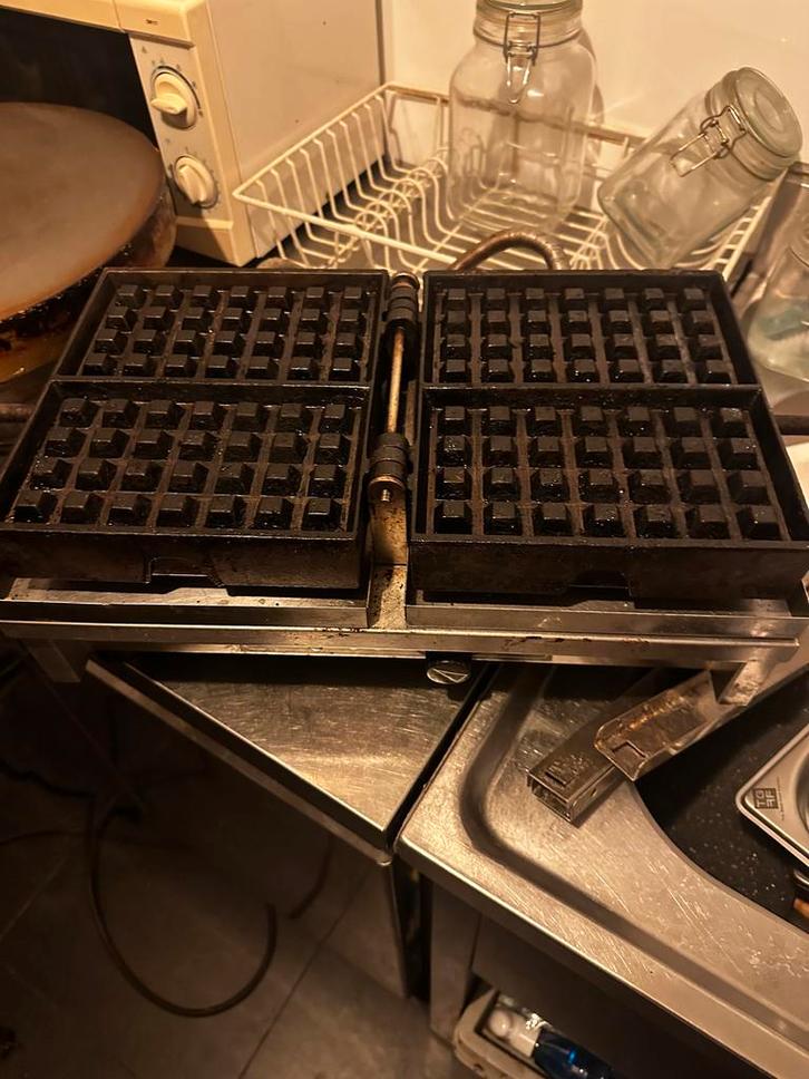 Luikse Wafelmachine - Professioneel, Witgoed en Apparatuur, Wafelijzers, Gebruikt, Ophalen of Verzenden