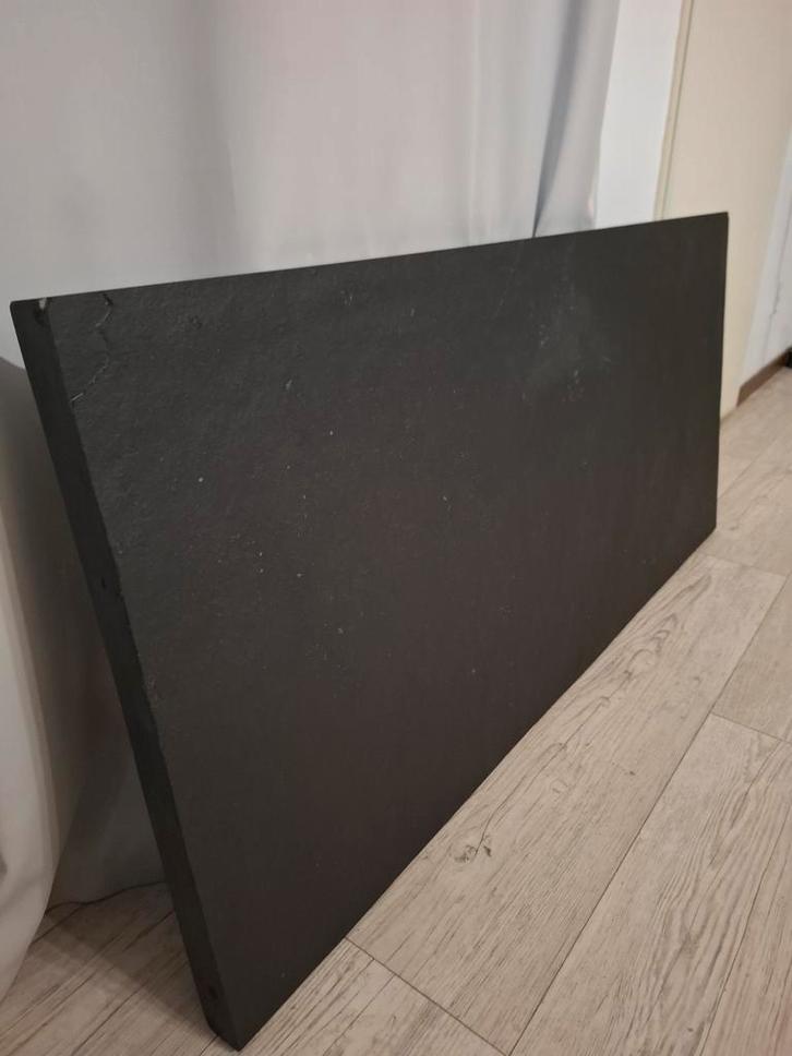 Donker hardstenen werkblad,natuursteen tafelblad 125×59x4cm, Doe-het-zelf en Verbouw, Platen en Panelen, Gebruikt, Overige materialen