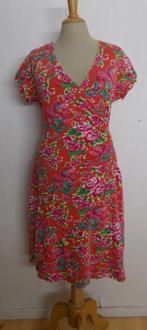 Rode bloemen print jurk van Lien & Giel! M/L, Maat 38/40 (M), Overige kleuren, Verzenden, Zo goed als nieuw