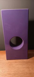 Mid-century, paarse kubistische vaas, retrolook, Antiek en Kunst, Antiek | Vazen, Ophalen of Verzenden