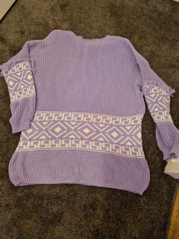 Nieuwe Trui - Nooit Gedragen - Maat 52, Kleding | Dames, Truien en Vesten, Nieuw, Maat 46/48 (XL) of groter, Wit, Ophalen of Verzenden