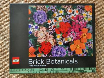 Brick Botanicals Lego; puzzel 1000 stukjes beschikbaar voor biedingen
