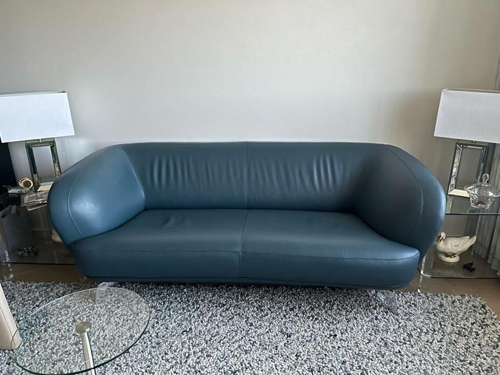 Leolux Flint Bank - Tijdloos Design, Huis en Inrichting, Banken | Bankstellen, Gebruikt, Rechte bank, Driepersoons, 200 tot 250 cm